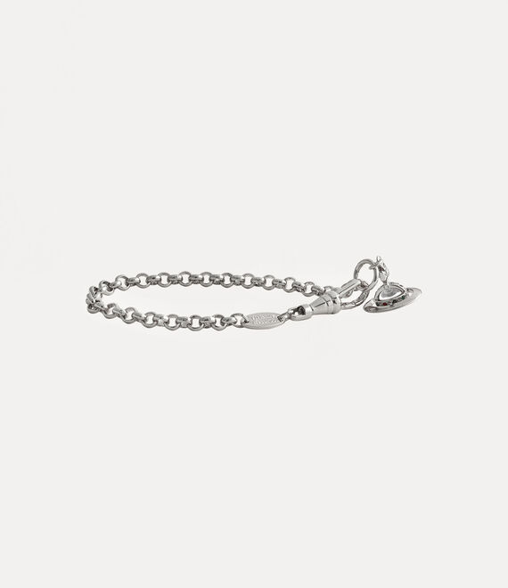 Vivienne Westwood New Petite Orb Bracelet in PLATINUM